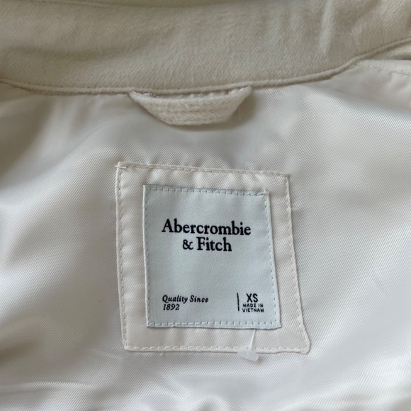 Shirt Jacket Abercrombie & fitch (cream) - Picture 5 of 13